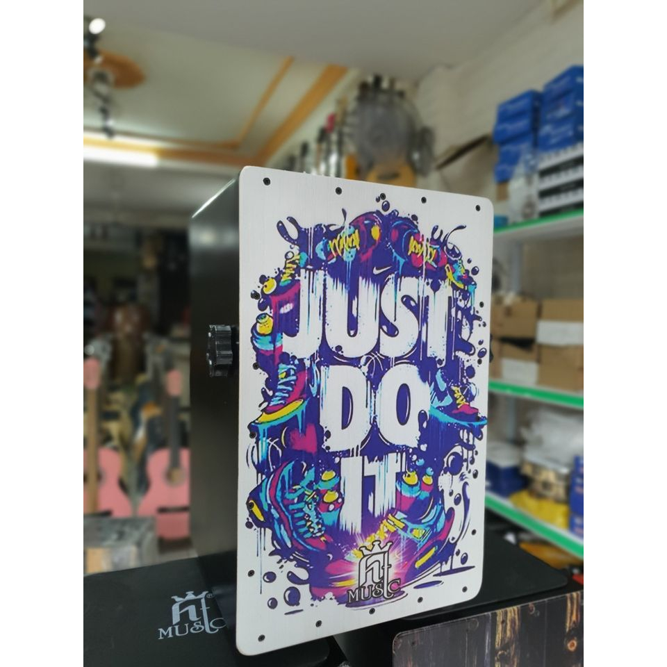 Trống Cajon Hình 3D