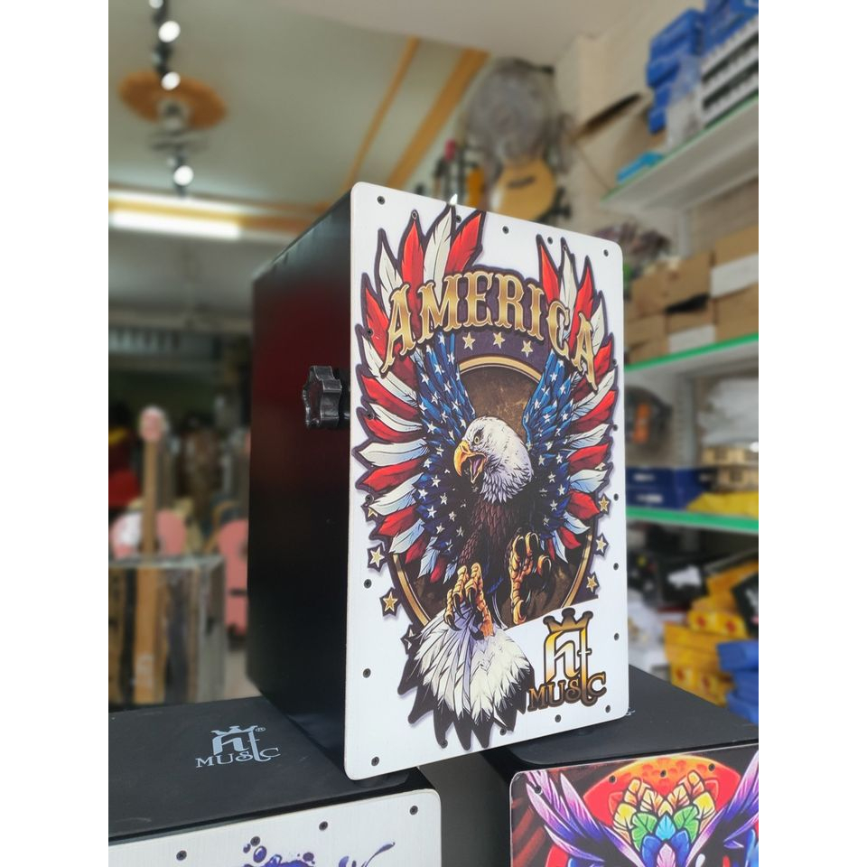 Trống Cajon Hình 3D