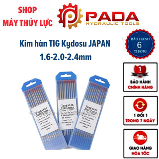 Kim hàn TIG Kydosu JAPAN 1.6-2.0-2.4mm - Điện cực TUNGSTEN - Hộp 10 cái