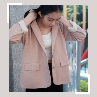 Áo khoác Blazer 2 lớp basic