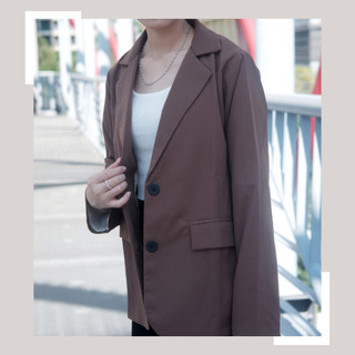 Áo khoác Blazer 2 lớp basic