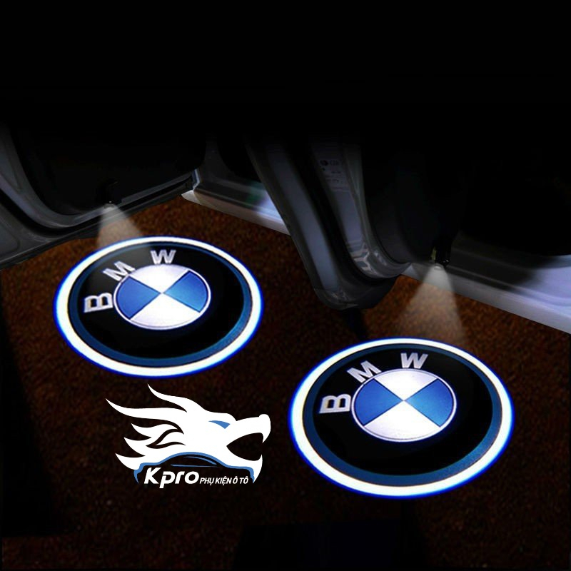 Bộ 2 đèn led logo gắn cửa ô tô, xe hơi  - Hàng Kpro chất lượng cao
