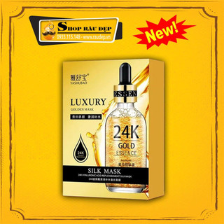  Mặt Nạ Vàng 24k Luxury Dưỡng Ẩm Làn Da Căng Bóng, Trắng Hồng ,Rạng Rỡ