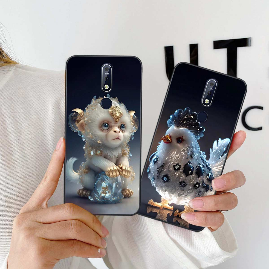 Ốp lưng Nokia 7.1 / 7.1 Plus hình 12 con giáp cute dễ thương, rẻ bền đẹp