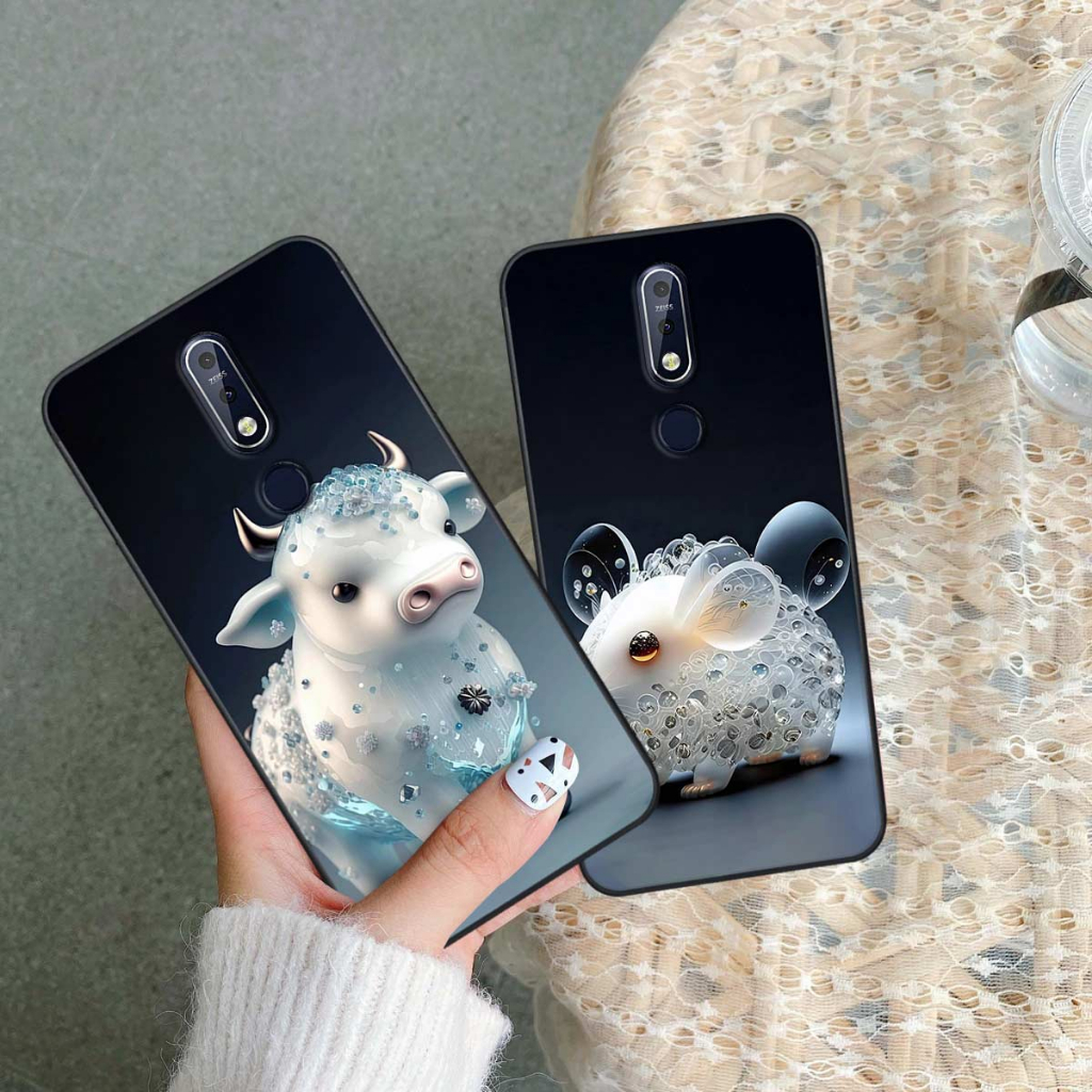 Ốp lưng Nokia 7.1 / 7.1 Plus hình 12 con giáp cute dễ thương, rẻ bền đẹp