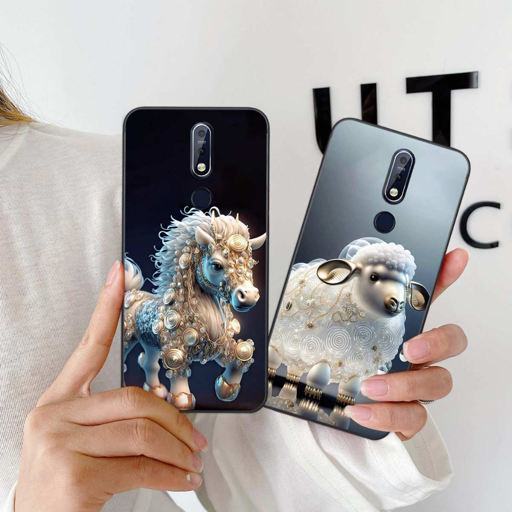 Ốp lưng Nokia 7.1 / 7.1 Plus hình 12 con giáp cute dễ thương, rẻ bền đẹp