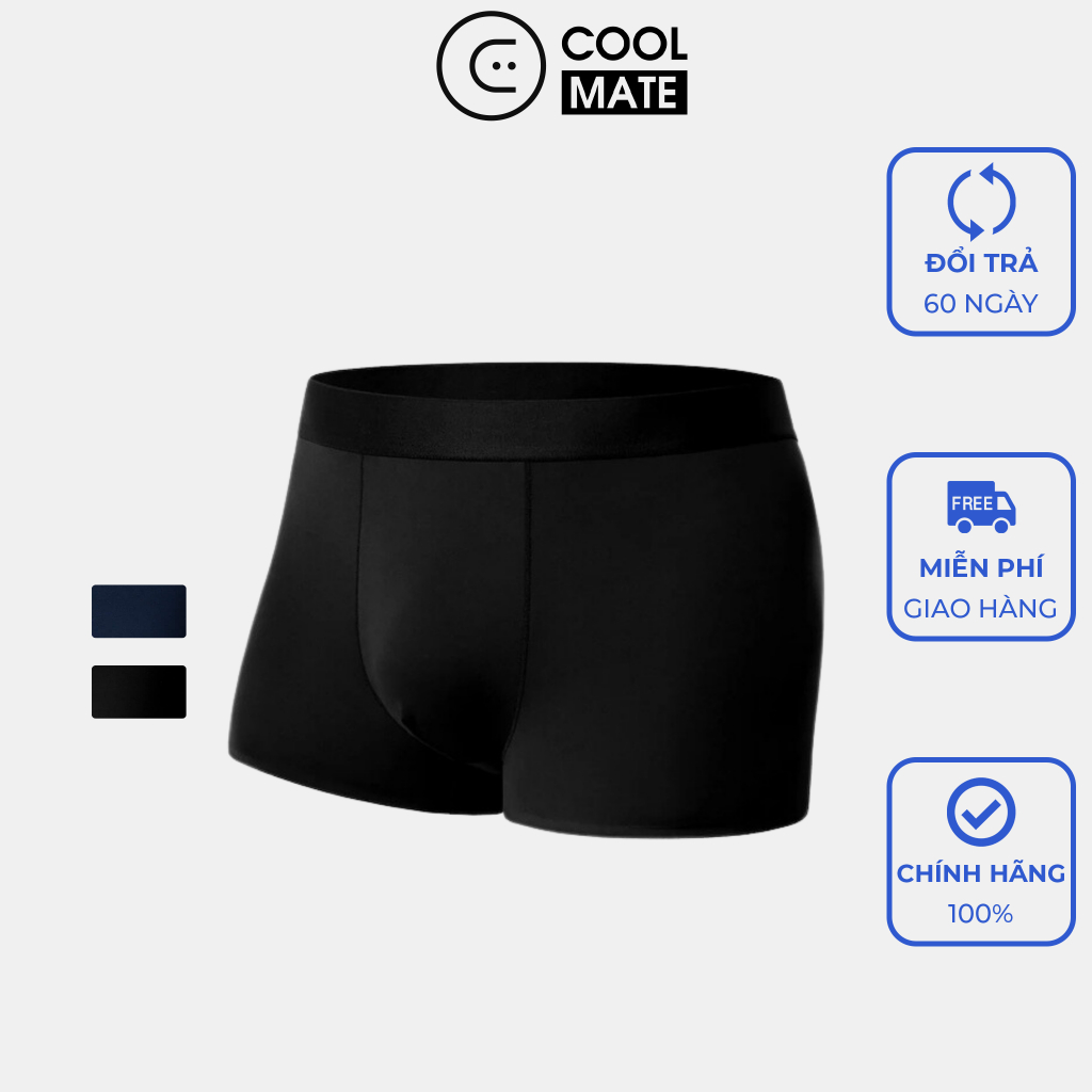 Quần lót nam Trunk Excool Microfiber Seamless (Không đường may) - thương hiệu Coolmate