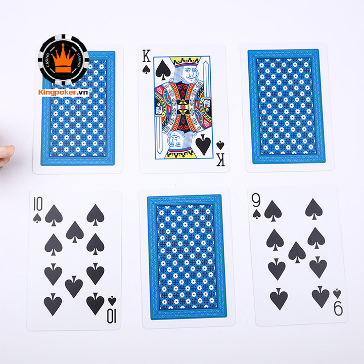 Bộ bài tây nylon kiểu Malaysia 100% plastic cao cấp có hộp nhựa