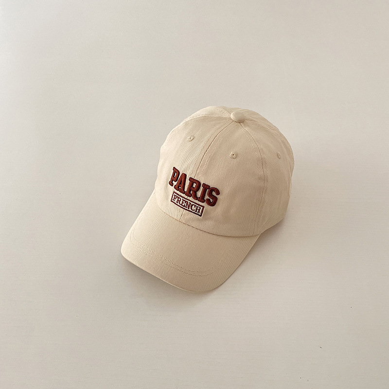 Mũ lưỡi trai vải cotton thời trang mùa hè cho bé 2-6 tuổi MU26