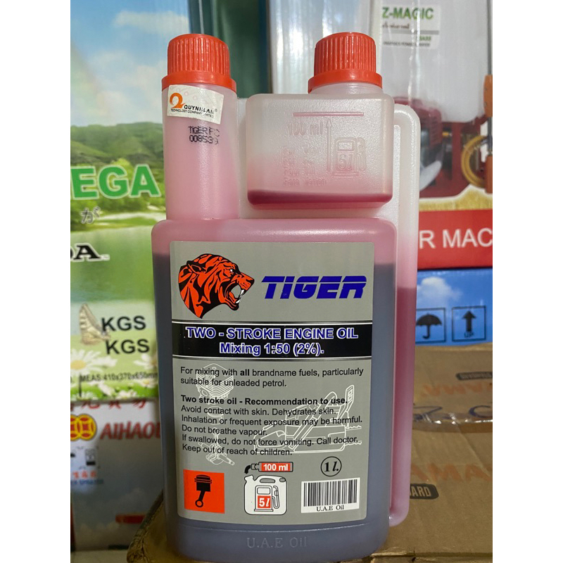 Nhớt Pha Xăng Tiger 2 Thì