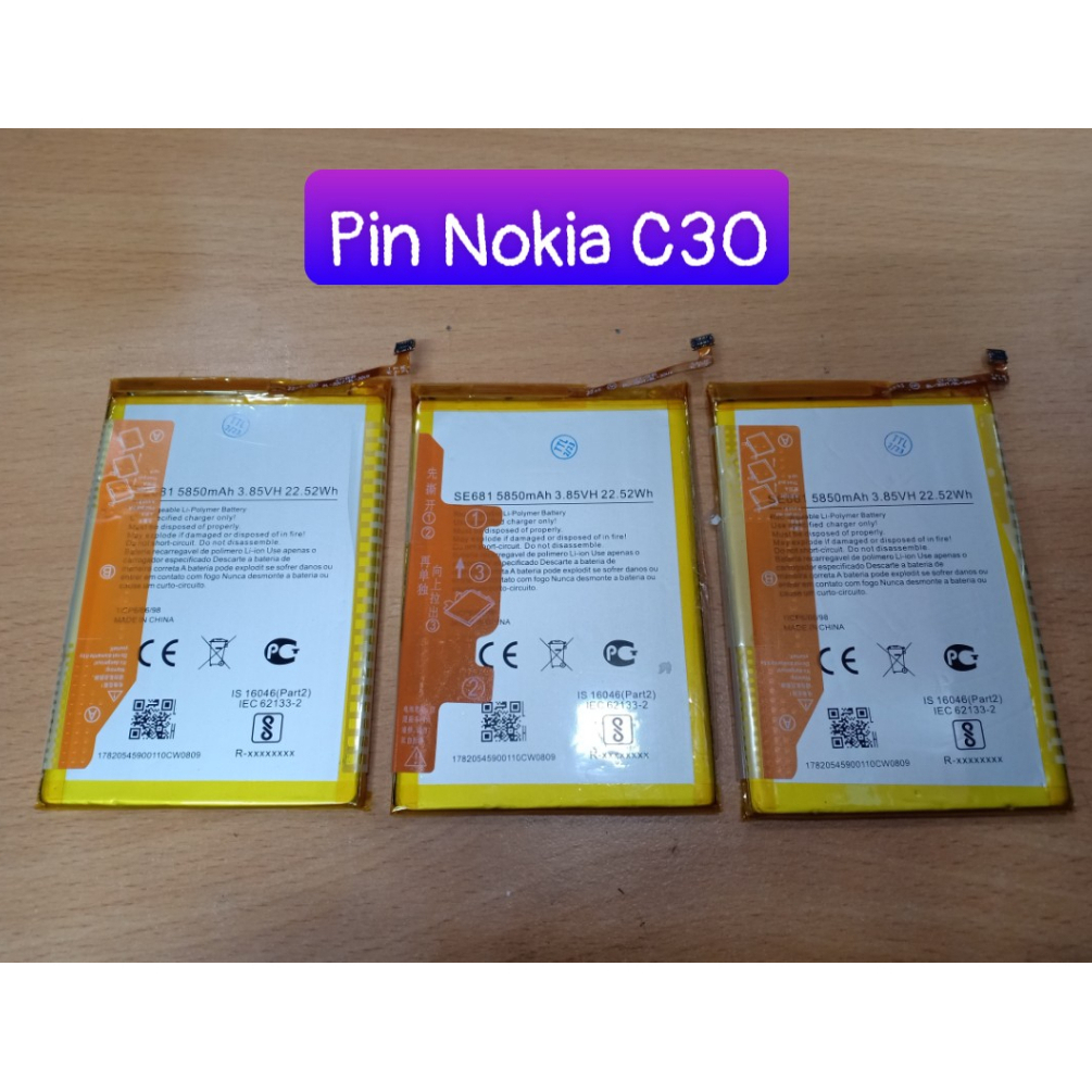 Pin Nokia C30