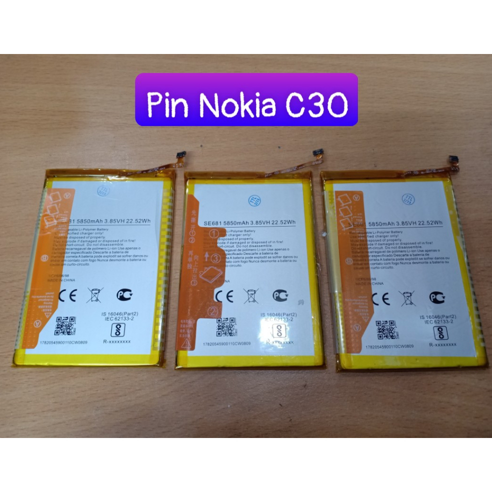 Pin Nokia C30