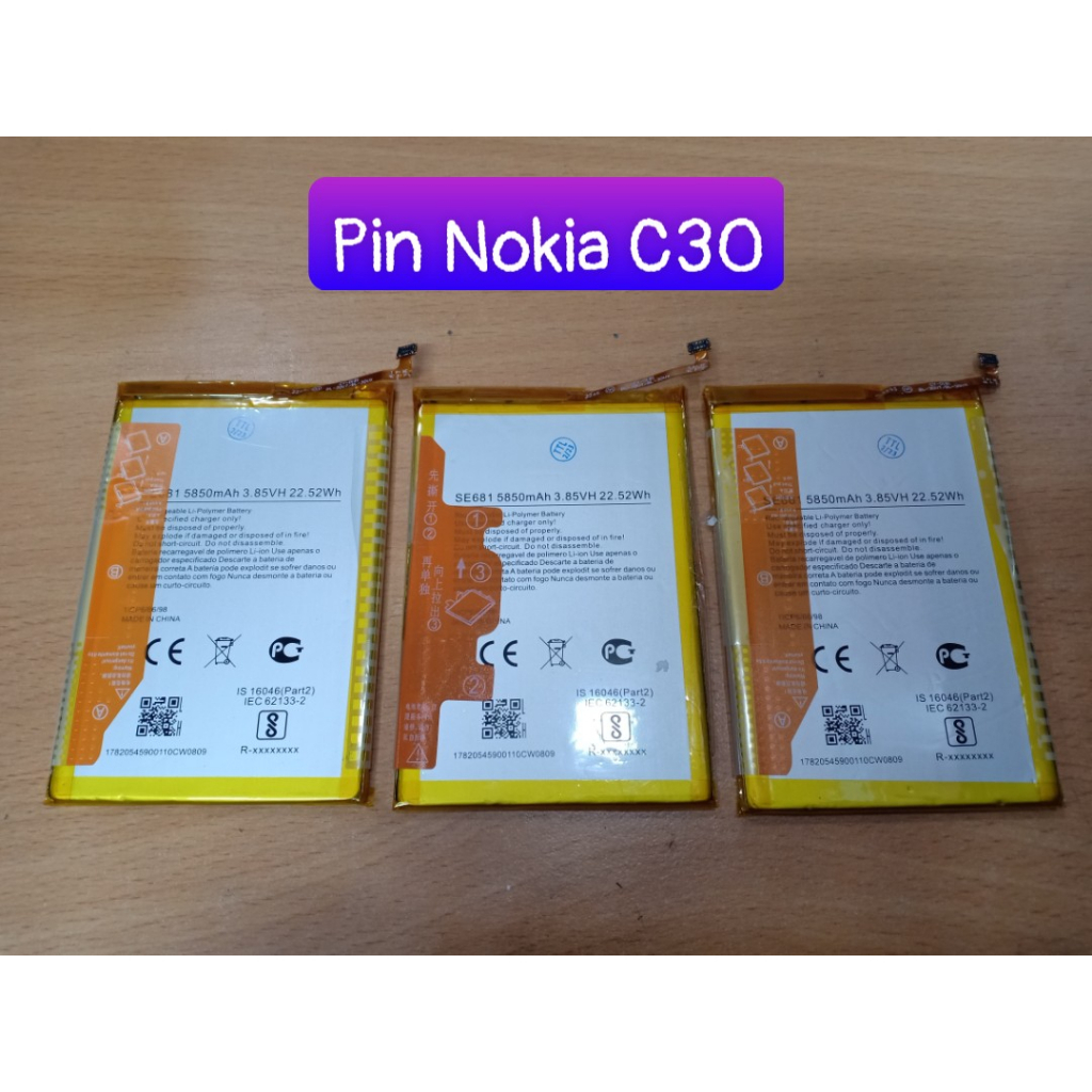 Pin Nokia C30