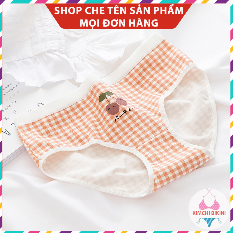 [Thanh Lý] quần nhỏ in hình xin xắn dễ thương KIMCHIBIKINI quần lót nữ đen đẹp được chị em yêu thích QL128
