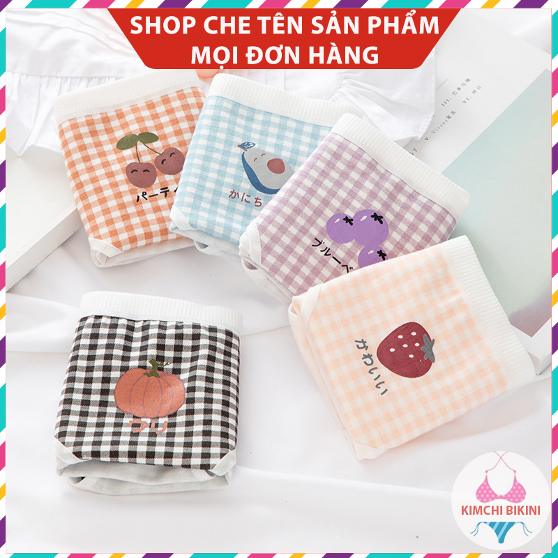 [Thanh Lý] quần lót nữ rẻ nhưng chất lượng không hề rẻ KIMCHIBIKINI quần ló nâng mông tôn dáng chống viêm QL128