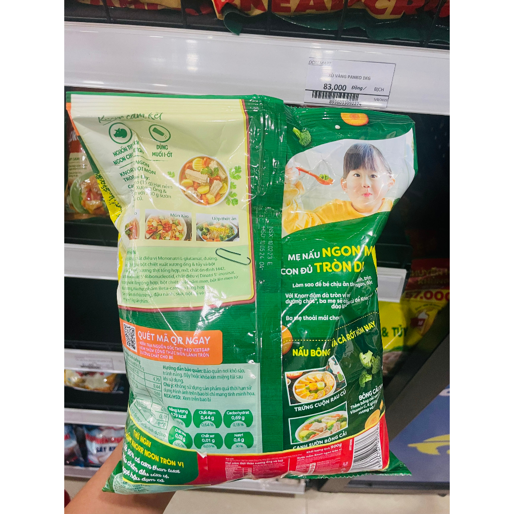 HẠT NÊM KNORR NẤM HƯƠNG 800G.