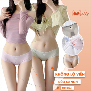 Quần lót nữ đúc su non ép thun mát lạnh METIS không viền may chống lộ khi mặc đồ bó đáy lót kháng khuẩn QPA05