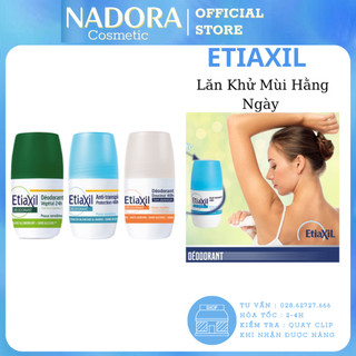 [Phân Loại Mùi] Lăn Khử Mùi Hàng Ngày Etiaxil Deodorant Anti Transpirant 48h 50ml