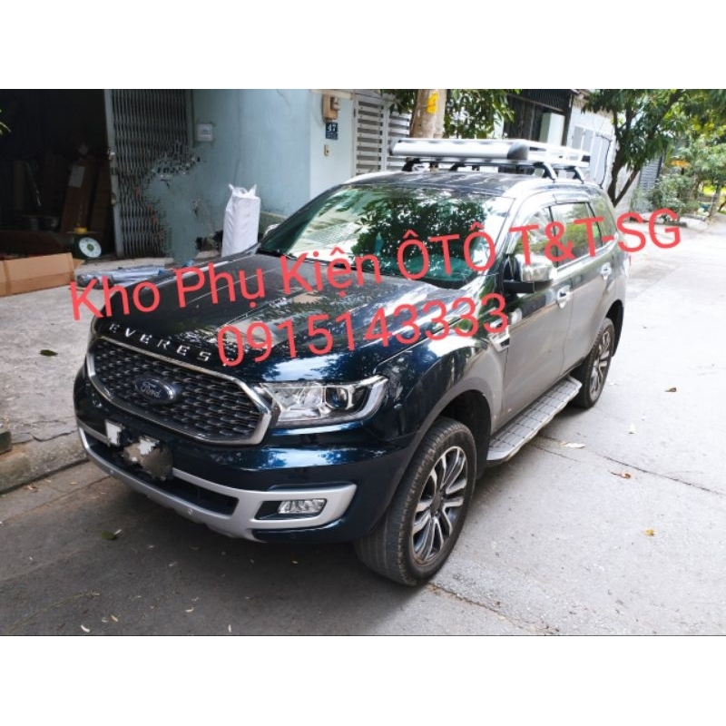Baga mui Ford Everest 2017-2022 ⚡ SALE SẬP SÀN ⚡ Giá nóc xe hơi thiết kế trẻ trung năng động, chịu tải tốt