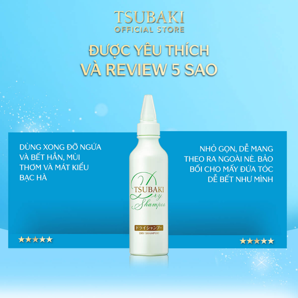 Dầu gội khô TSUBAKI dry shampoo 180ml_15596