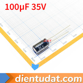 Tụ hóa 100uf 35v 6*11mm