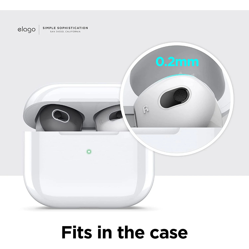 Bọc tai nghe chính hãng Elago chống bụi bẩn cho AirPod.s 1/2/3/Pro