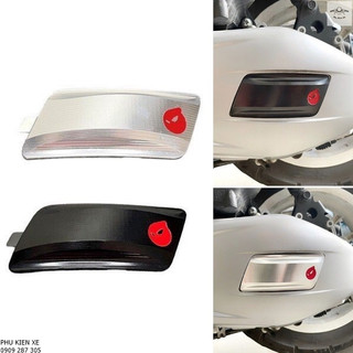Nắp Chụp Nồi Mẫu Maru Đen Trắng Cho Vespa Sprint Primavera Đời Iget