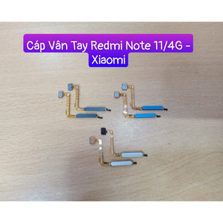 Cáp home vân tay  xiaomi redmi note 11/4G