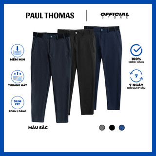 QUẦN DÀI NAM VẢI TRICOT DÒNG ĐÁNH GOLF THỂ THAO, CHẤT VẢI MỀM NHẸ, KO BÍ MỒ HÔI - PAUL THOMAS