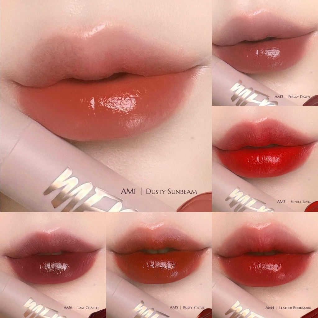 Son Merzy Kem Bóng Academia Mellow Dreamy Late Night Aurora Dewy Tint  AM5 Justy Statue CHÍNH HÃNG HIDDEN TAG