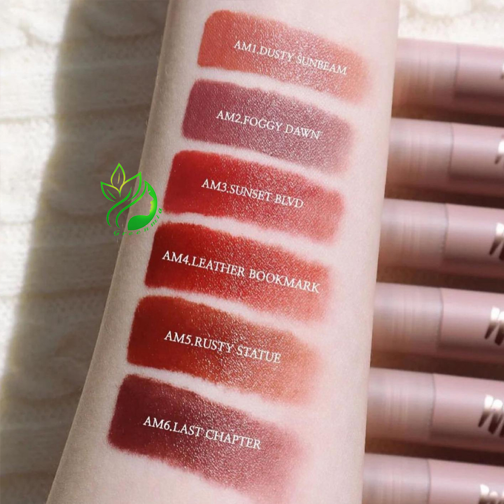 Son Merzy Kem Bóng Academia Mellow Dreamy Late Night Aurora Dewy Tint  AM5 Justy Statue CHÍNH HÃNG HIDDEN TAG