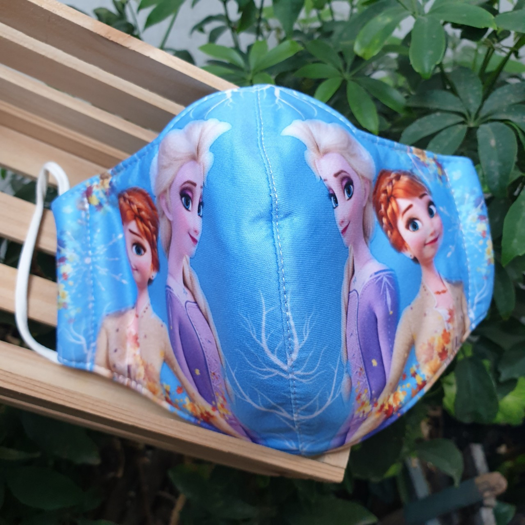 Khẩu trang vải 3 lớp khẩu trang trẻ em mới dễ thương