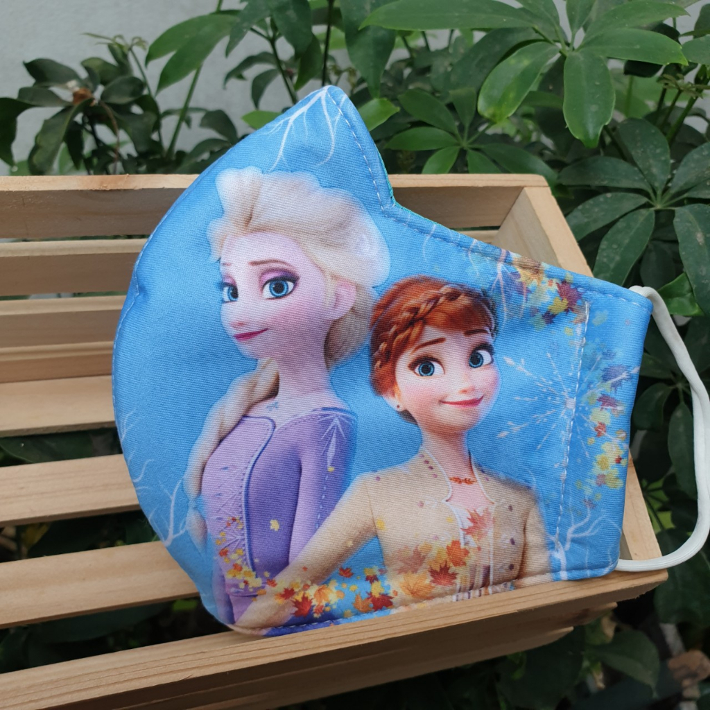 Khẩu trang vải 3 lớp khẩu trang trẻ em mới dễ thương