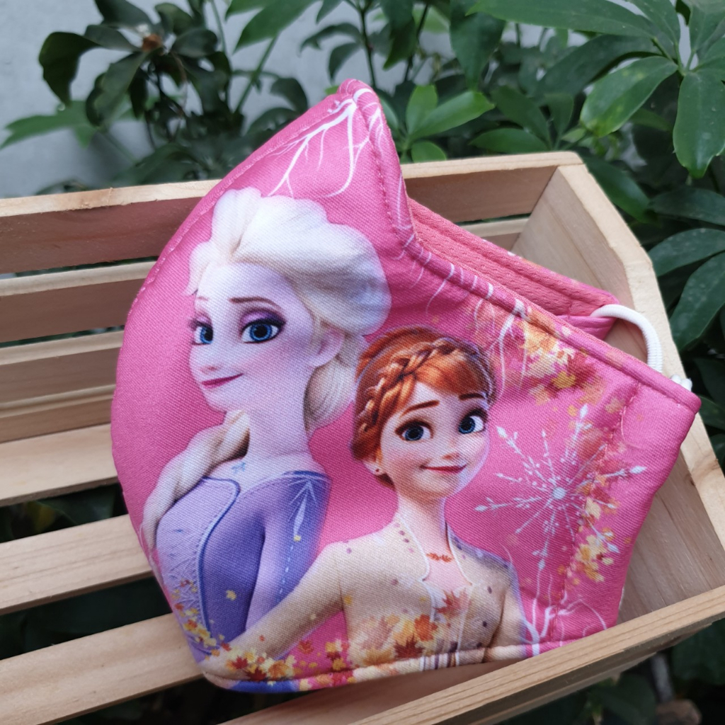 Khẩu trang vải 3 lớp khẩu trang trẻ em mới dễ thương