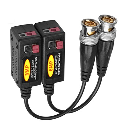 Video balun camera 8MP AHD/CVI/TVI chống nhiễu