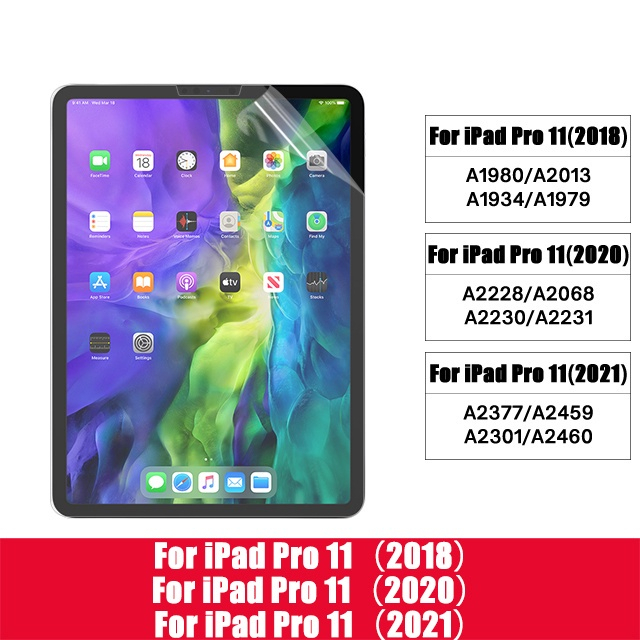 Miếng dán màn hình GOOJODOQ Bảo vệ màn hình cho iPad 10th 9th 8th 7th 6th Gen 10.2 inch Pro 11 12.9 Air 4/5/3/2 Mini 6