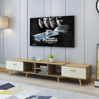 Kệ tivi để sàn rút gọn thông minh hiện đại 1m6-2m4 decor phòng khách chính hãng IGA- GP83