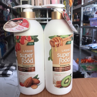 Sữa tắm Lashe Superfood chai 640g