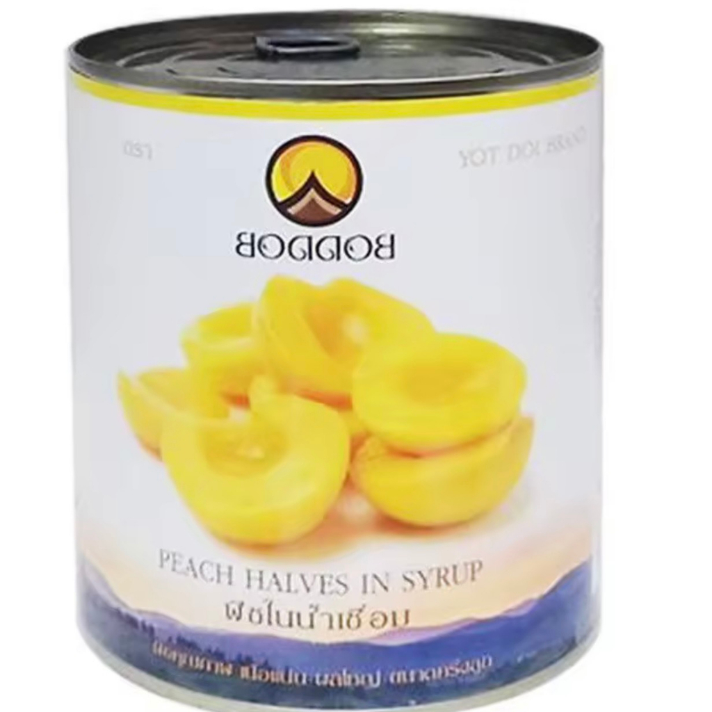 Đào ngâm Boddob Thái Lan 820g