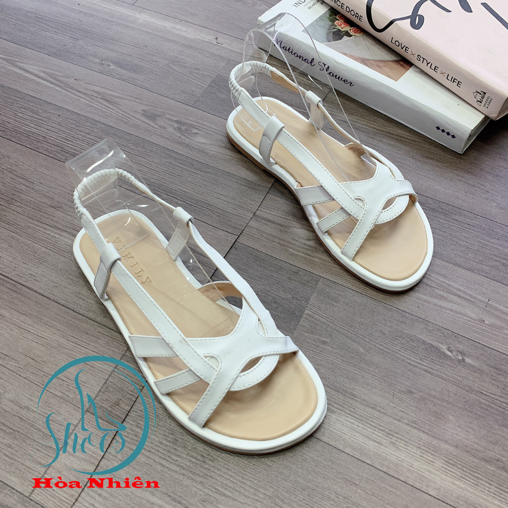 XĂNG ĐAN NỮ QUAI THUN CO GIÃN, SANDAL ĐẾ BẰNG FORM CHUẨN SIÊU ÊM