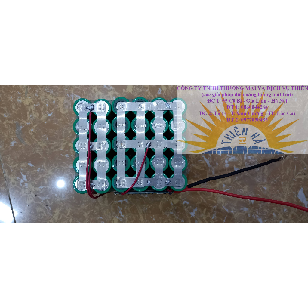 Pin 3S -12V Li-ion 18650 đóng sẵn đủ mạch