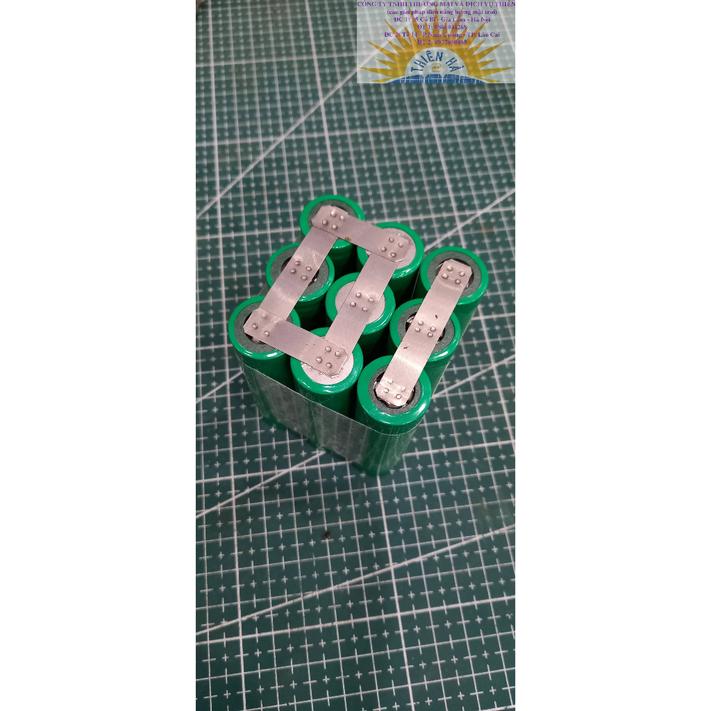 Pin 3S -12V Li-ion 18650 đóng sẵn đủ mạch