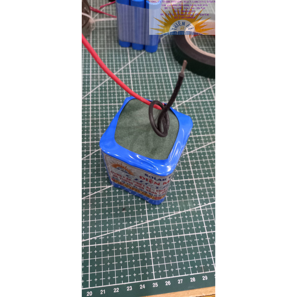 Pin 3S -12V Li-ion 18650 đóng sẵn đủ mạch