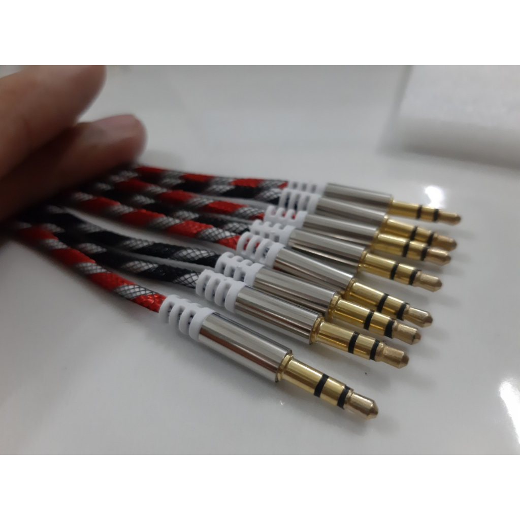 Dây nối loa 2 đầu 3.5mm dài 1m,2m,3m giá rẻ chất lượng