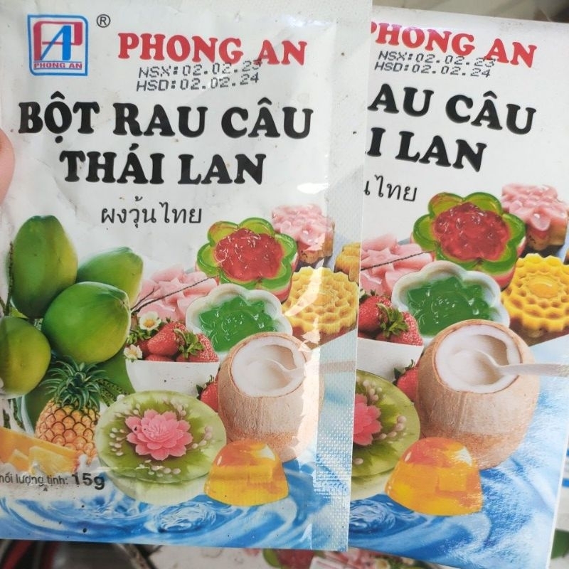 bột rau câu thái lan 15g