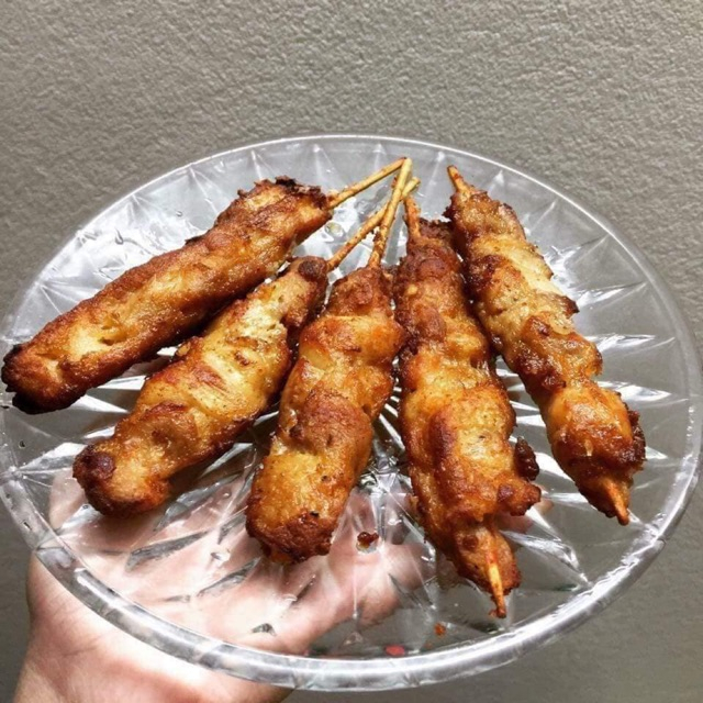 Thịt gà xiên que CP 500g, nướng, chiên siêu hot hít