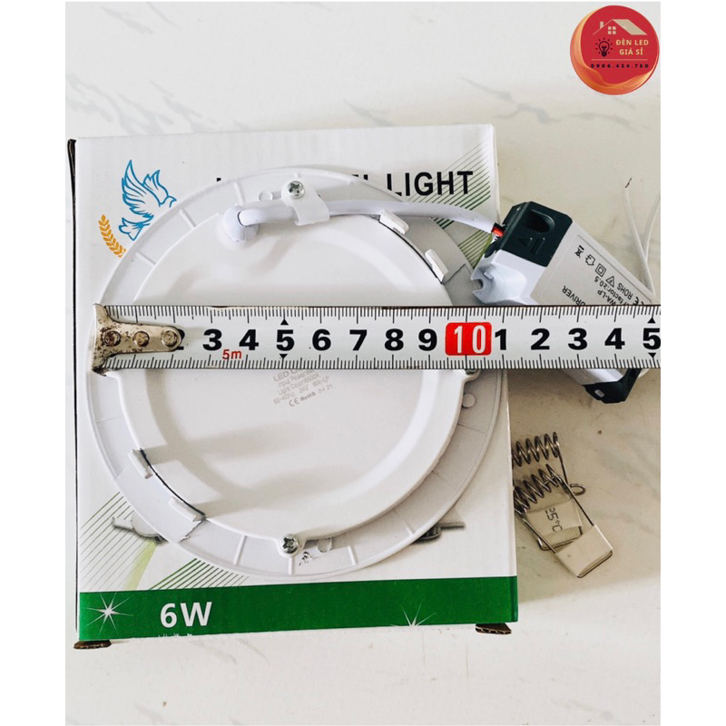 Đèn Led âm trần siêu mỏng giá sỉ 6w 9w 12w