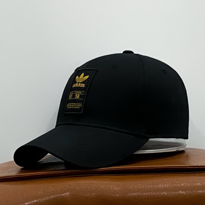 Nón lưỡi trai Addisa thêu logo vàng hàng xuất dư cao cấp phong cách Hàn Quốc dành cho nam và nữ