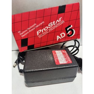 Adaptor ProStar 9.5V -1000mA , - giữa, +ngoài chuyên dùng organ và dụng cụ âm nhạc Đặc trị Casio đời cũ