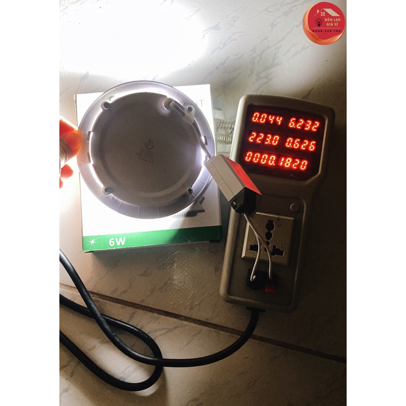 Đèn Led âm trần siêu mỏng giá sỉ 6w 9w 12w